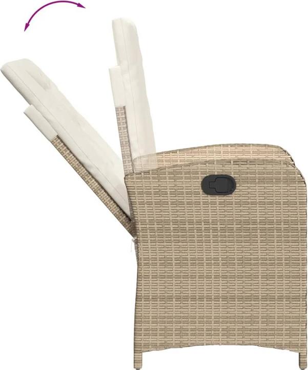 Actual product image vidaXL Garten Essgruppe (160 x 80 x 74 cm)