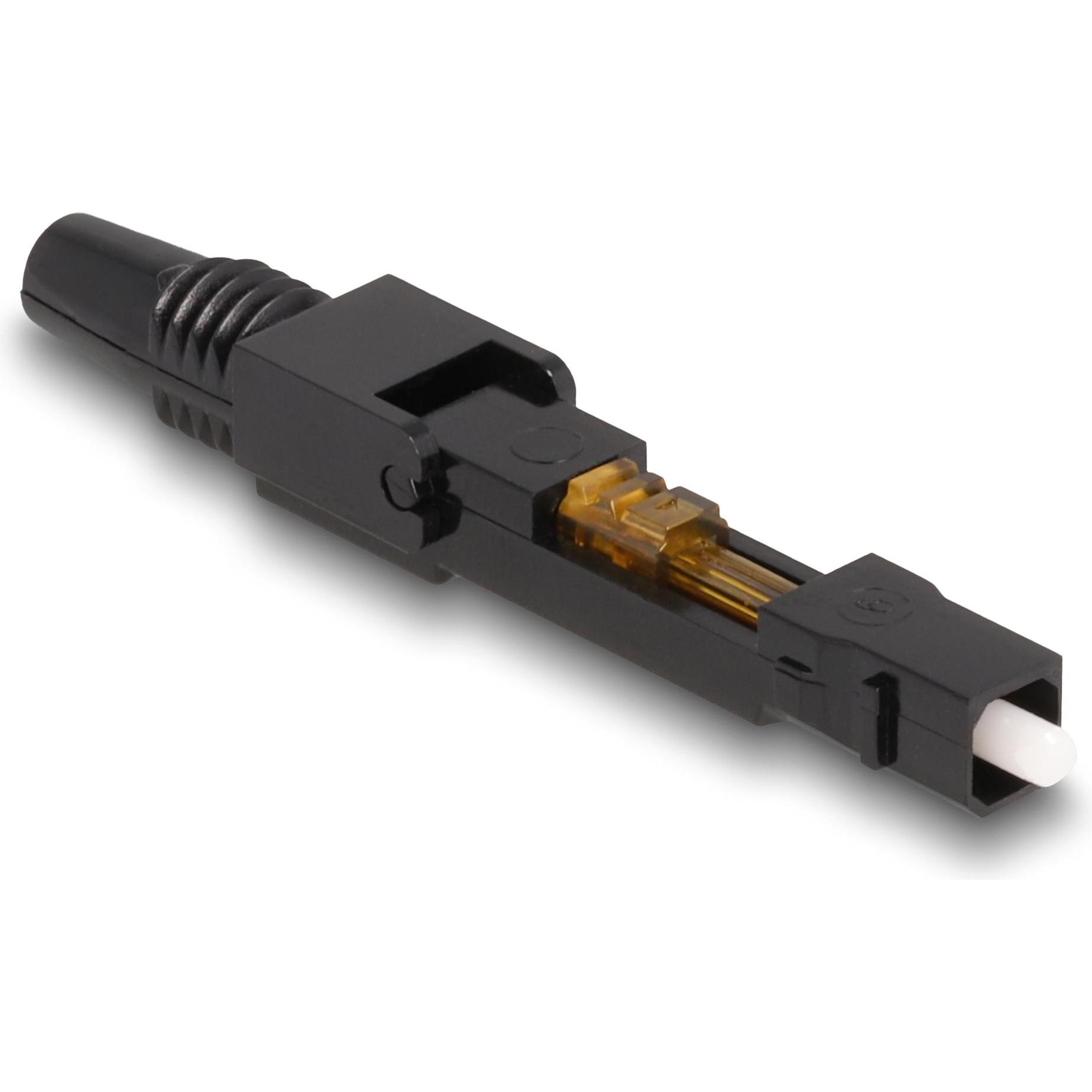 Thumbnail - Delock LWL Schnellverbinder SC Simplex Stecker APC feldkonfe (S/FTP, CAT6, 1 m), Netzwerkkabel