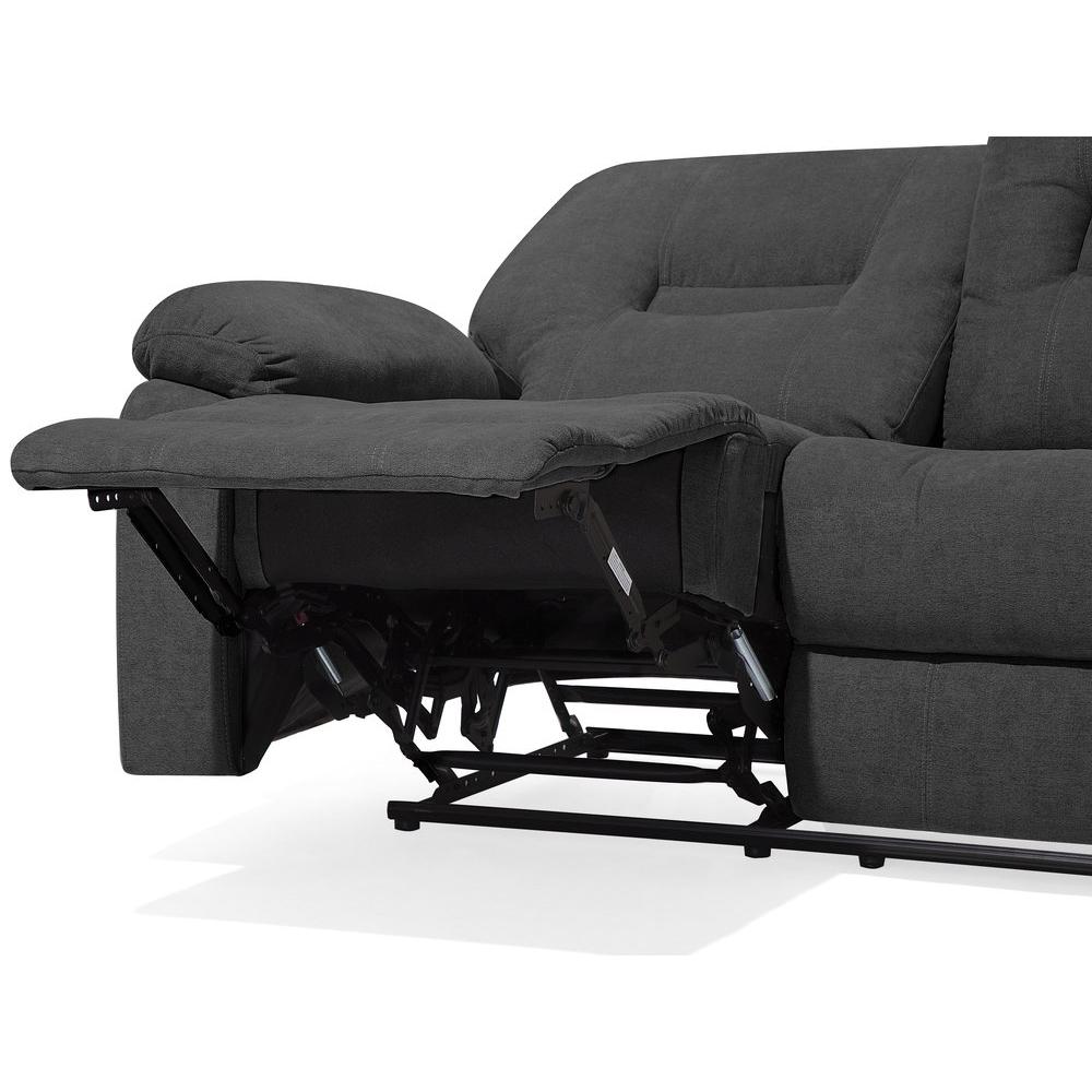 Beliani, Sofa, Bergen (3-Sitzer)