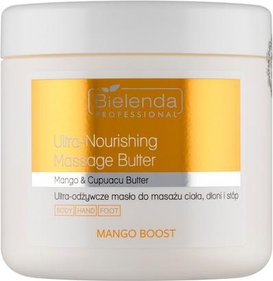 Bielenda Professional Mango Boost Ultra-Nourishing Body Massage Butter For Hands And Feet 500ml (Körperlotion, 500 ml)