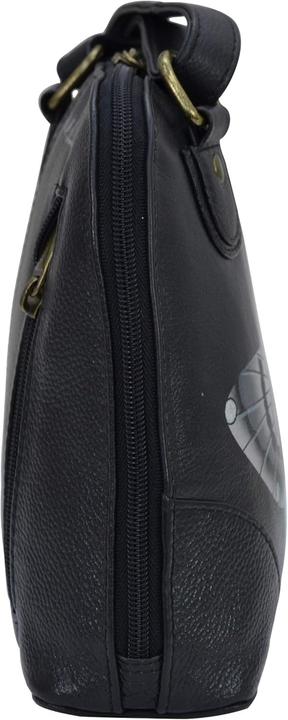 Actual product image Anuschka Leather Small Multi-Compartment Zipper Organizer