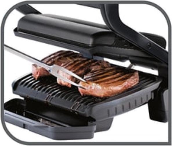 Productafbeelding Tefal Optigrill Zwart, Orignal 30x20 cm (CH stekker)
