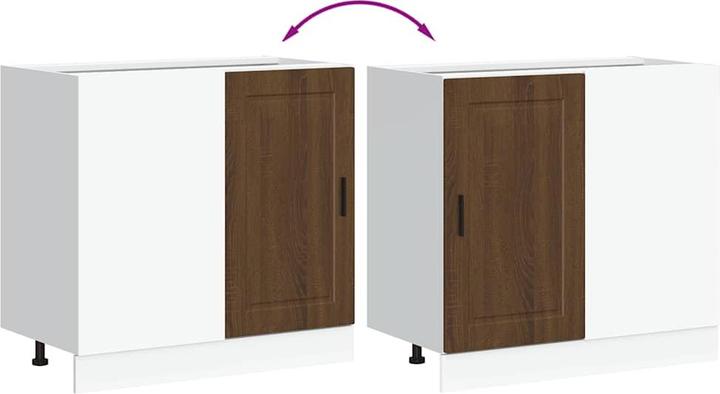 Produktbild vidaXL Küchenunterschrank (86 x 46 x 81.50 cm)