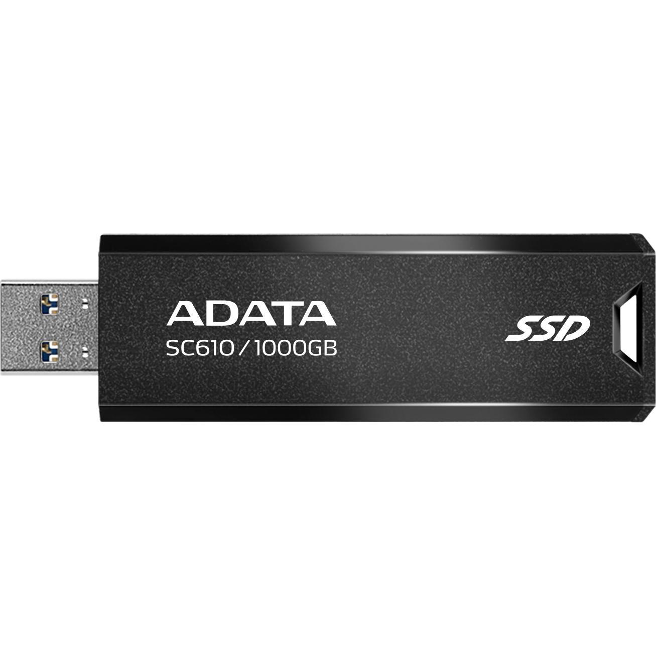 Thumbnail - Adata SC610 (1000 GB, USB-A), USB Stick, Schwarz