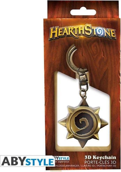 Actual product image ABYstyle HEARTHSTONE - Keychain 3D Rosace X2