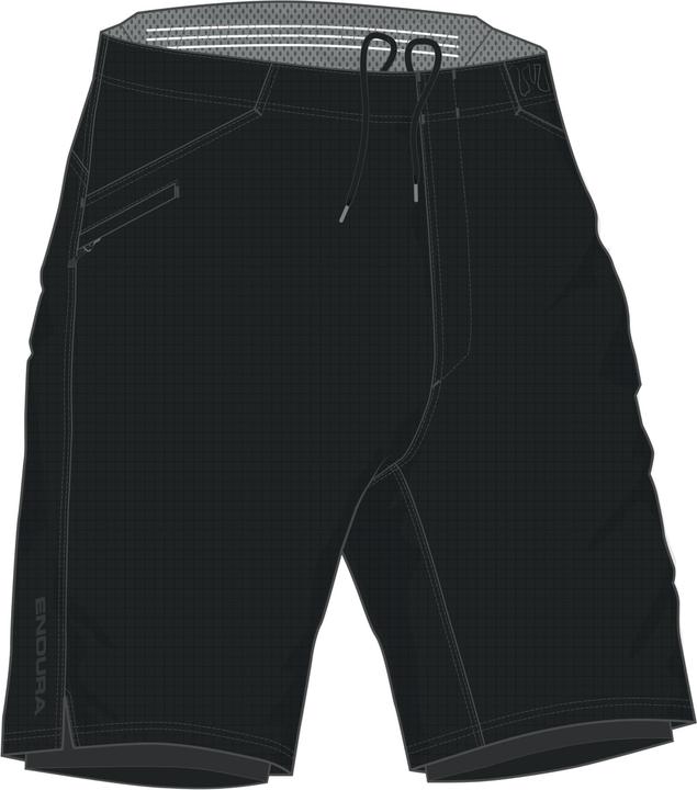 Produktbild Endura Loop Baggy Short With Liner Bk (M)