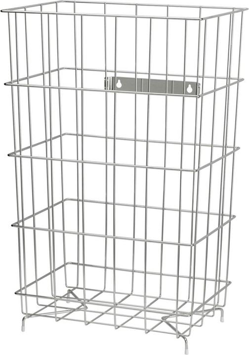 Image du produit Ophardt Corbeille à déchets grillagée en acier inoxydable (60 l)