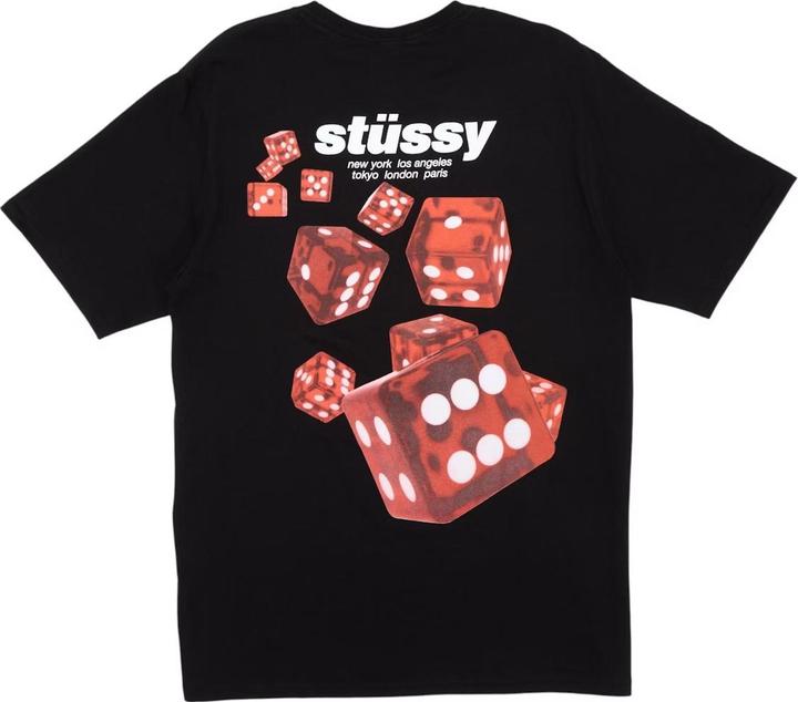 Image du produit Stussy Rollers Tee Black (S)