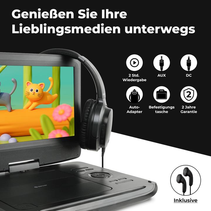 Image du produit Denver MT-1097 (Lecteur DVD portable)