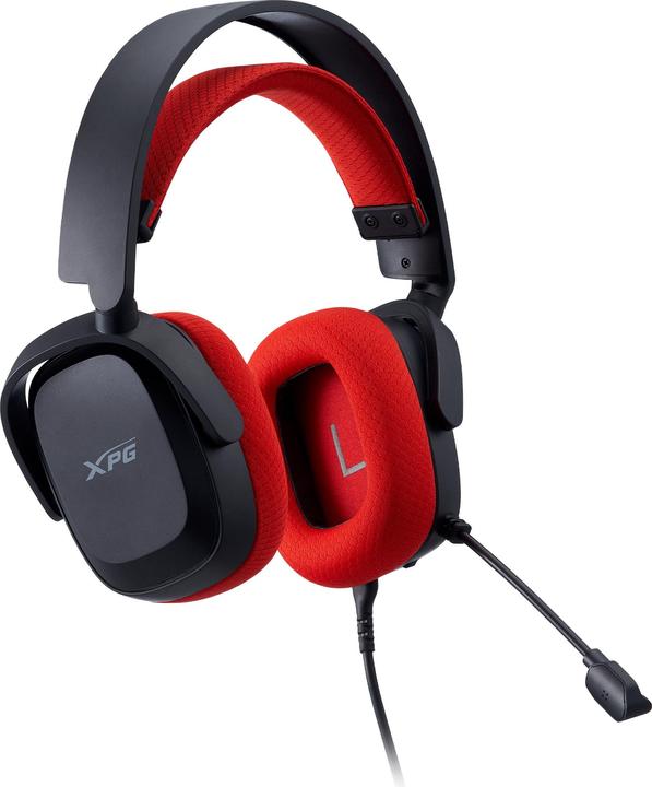 Actual product image Adata Gaming Headset XPG PRECOG STUDIO black/red retail (Cable)