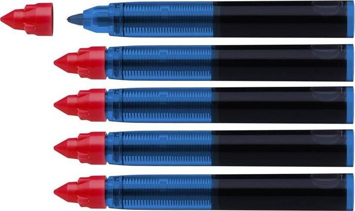 Produktbild Schneider Rollerpatrone 0.6mm 4029R One Change rot 5 Stück (Rot, 0.60 mm, 5 Stk.)