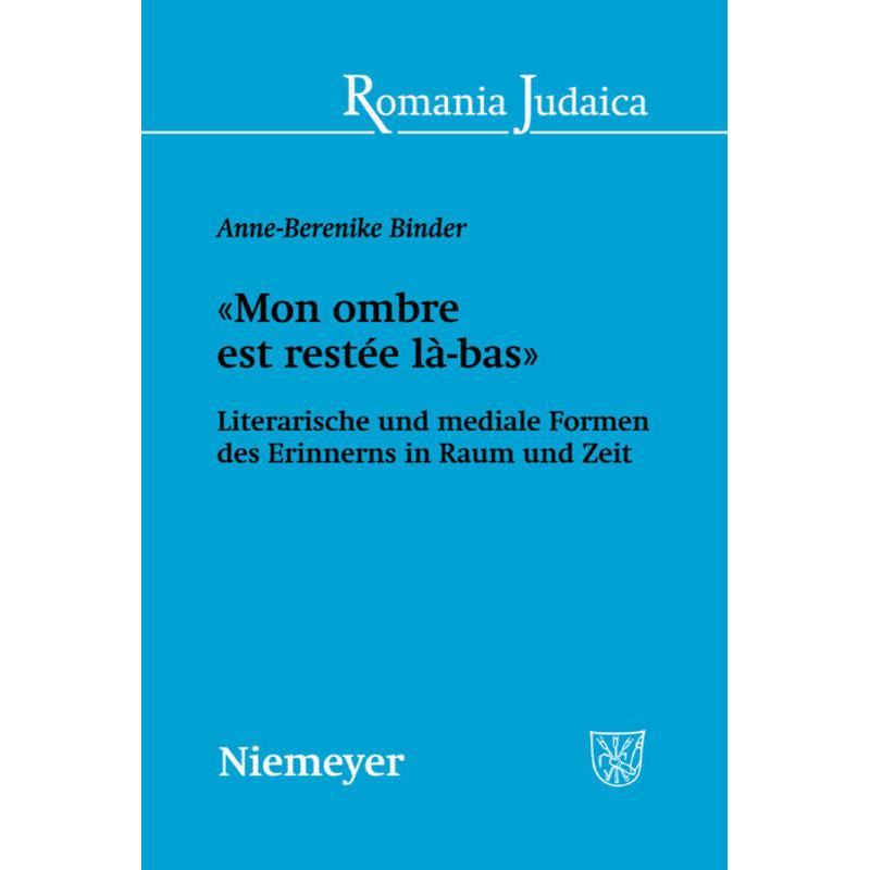 «Mon ombre est restée là-bas», Fachbücher von Anne-Berenike Binder