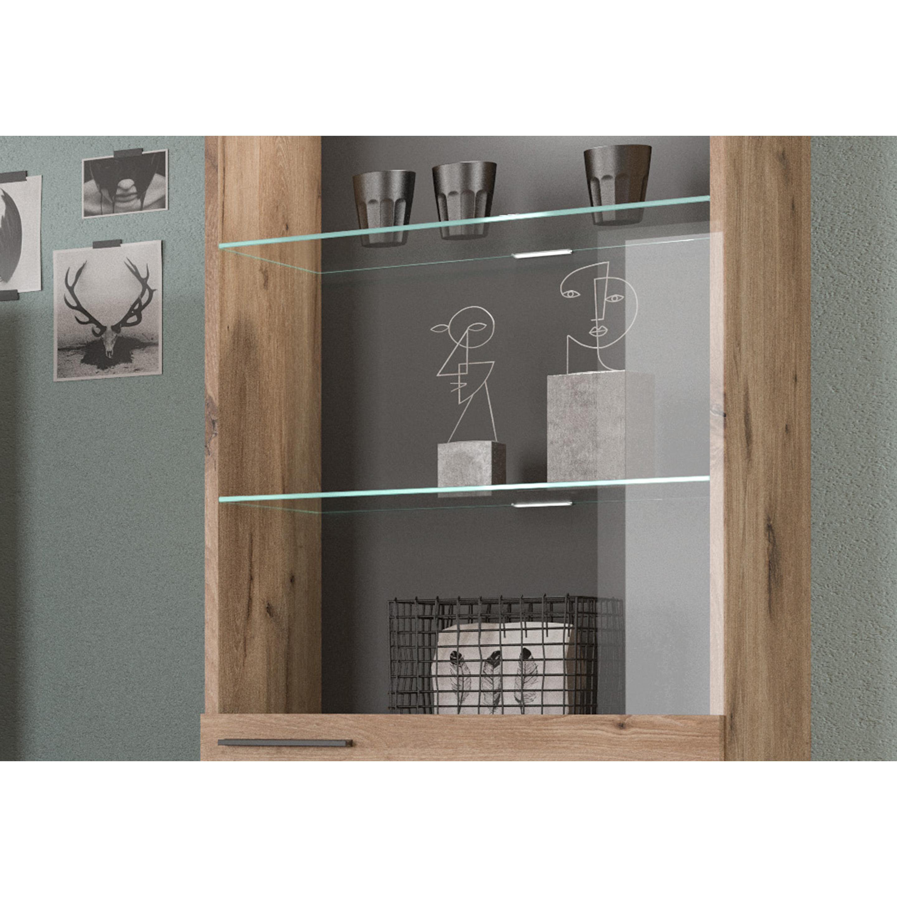 Xonox Home, Vitrine + Buffetschrank, Zubehör