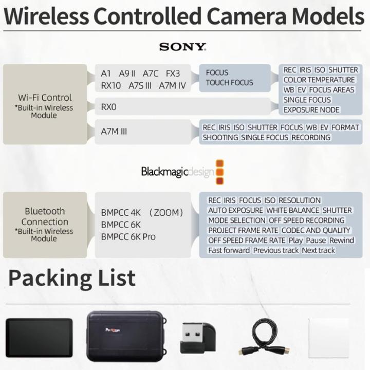 Produktbild Portkeys LH7P 7 Zoll schwarz Touchscreen Monitor (7", Full HD)