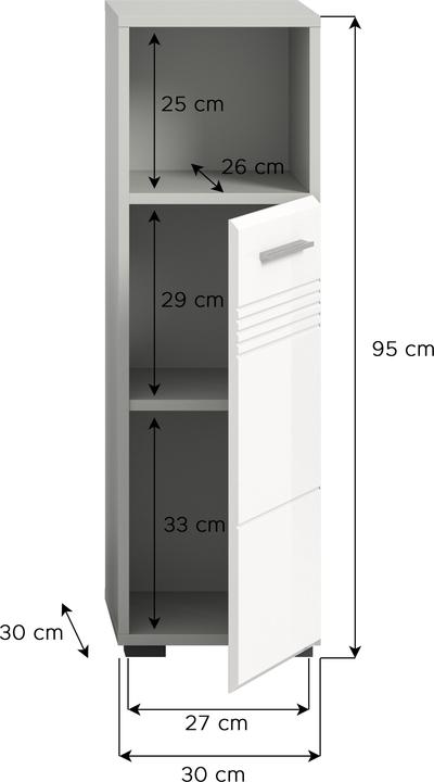 Produktbild Xonox Home Copa (30 x 30 x 95 cm)