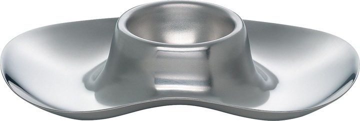 WMF Eierbecher mit Ablage Eierhalter 13,5 x 8,5cm Wagenfeld Edelstahl matt (1 x)