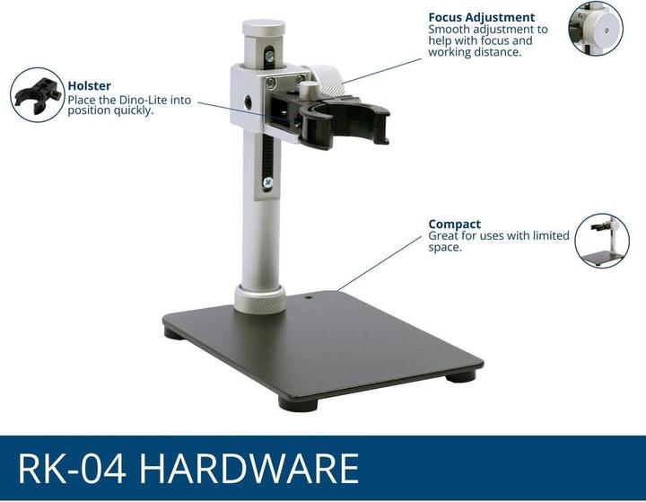 Image du produit Dino Lite Accessoires pour microscopes RK-04 Support de monture compact
