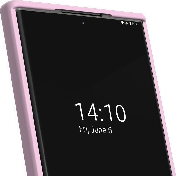 Image du produit iDeal Of Sweden Étui en silicone - Bubble Gum rose (Samsung Galaxy S24 Ultra)