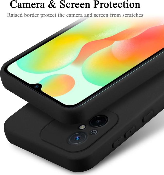 Image du produit Cadorabo Housse pour Redmi 12C TPU avec protection liquide en silicone (Xiaomi Redmi 12C)