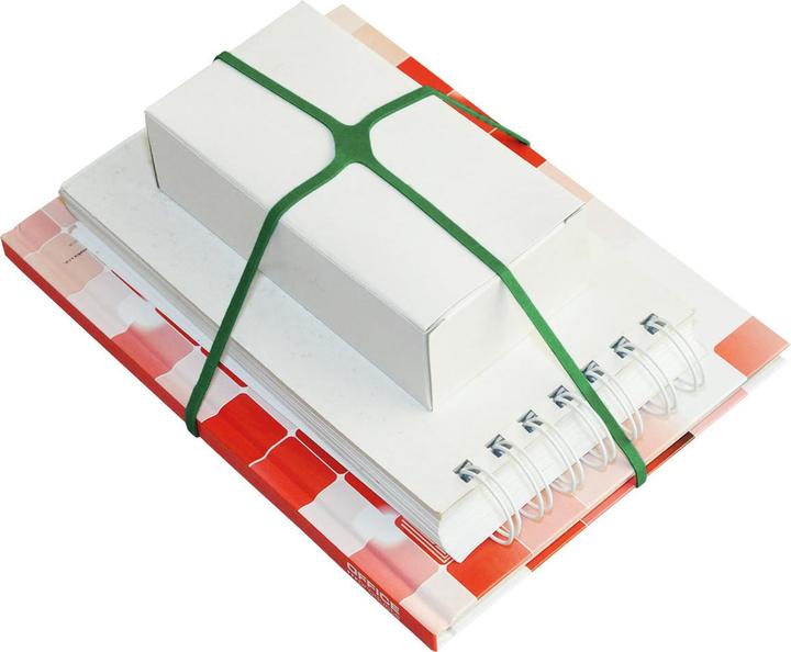 Office Products cross rubbers, diameter 100mm, 1, 5x4mm, 60% rubber, 1000g, package, green