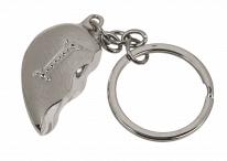 Actual product image Ootb Metal keychain, Broken Heart