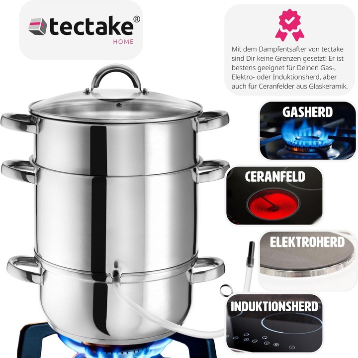 Produktbild tectake Dampfentsafter