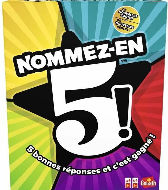 Goliath Toys Name 5 FR (Französisch)