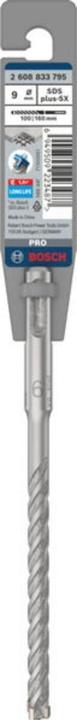 Immagine prodotto Bosch Zubehör Punta a martello PRO SDS plus-5X, 9 x 100 x 160 mm (9 millimetri)