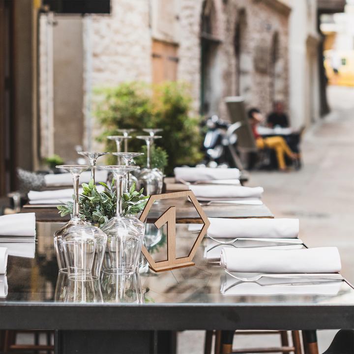 Actual product image Relaxdays 20x table numbers