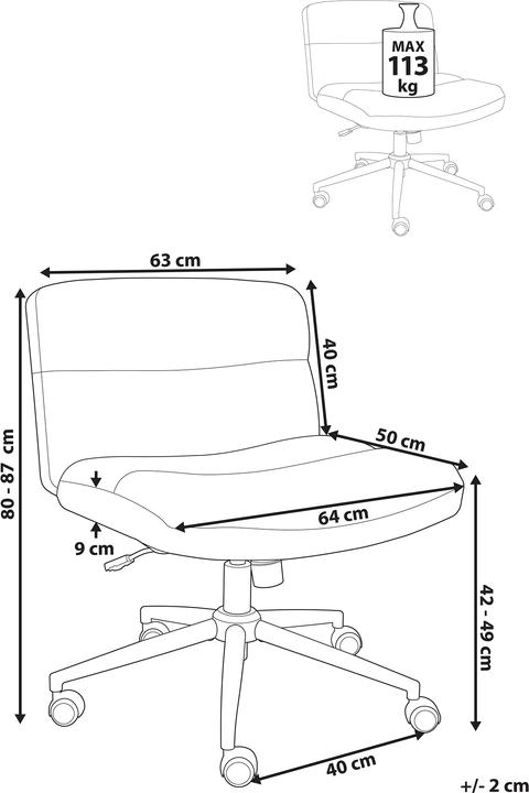Produktbild Beliani Catlin