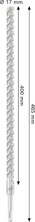 Produktbild Bosch Hausgeräte HammerbohrerPRO SDSplus-5X 17x400x465mm 2608707239