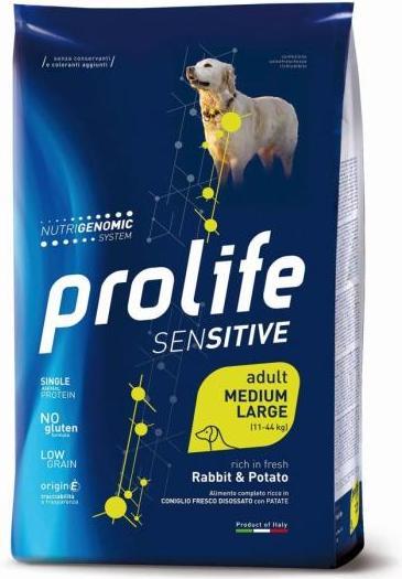Rolife Sensitive Dog Adult M/L mit Kaninchen 10 kg (Adult, 1 Stk., 10000 g)