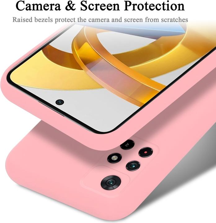 Image du produit Cadorabo TPU Liquid Silicone Case Housse pour Xiaomi POCO M4 PRO 5G (Xiaomi Poco M4 Pro 5G)