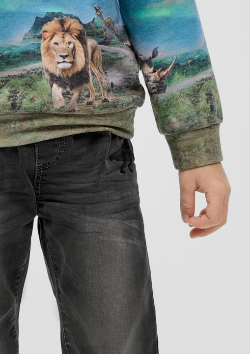 Actual product image S.Oliver Jeans-Hose Jogpants Jeans Pelle / Regular Fit / Mid Rise / Straight Leg / Soft & warm inside (116)