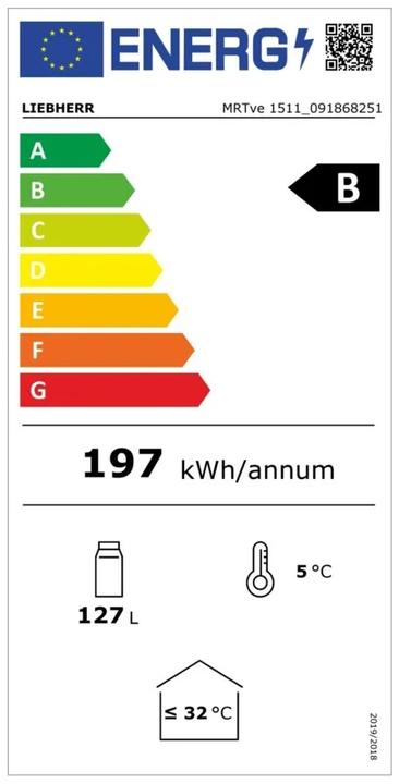 Energie-Label Liebherr MRTve 1511-20.744 (127 l)