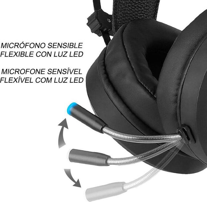 Actual product image Disney Auriculares Gaming Deadpool Marvel Negro (Cable)
