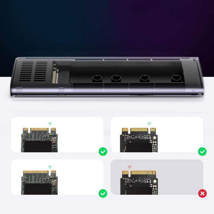 Actual product image Ugreen CM400 (M.2 2280, M.2 2260, M.2 2230, M.2 2242)