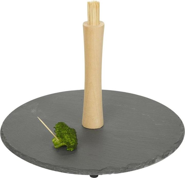 Actual product image Alpina Garden Cutting board Alpina Alpina - Snack set 30 cm (tray and sticks)