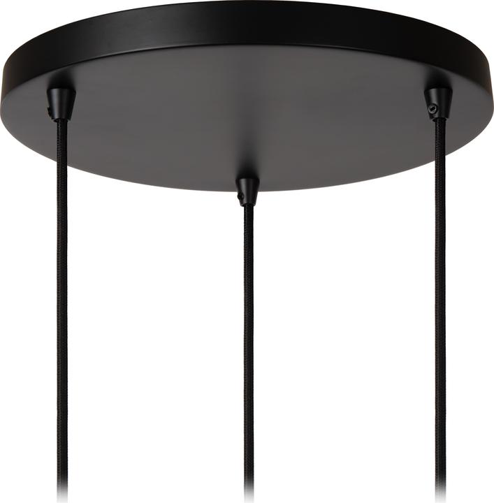 Image du produit Lucide DANZA - Suspensions - Ø 50 cm - 3xE27 - Noir 21428/13/30 (E27)