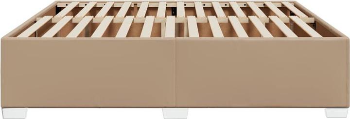 Produktbild vidaXL Bettgestell Kunstleder (200 x 200 cm)