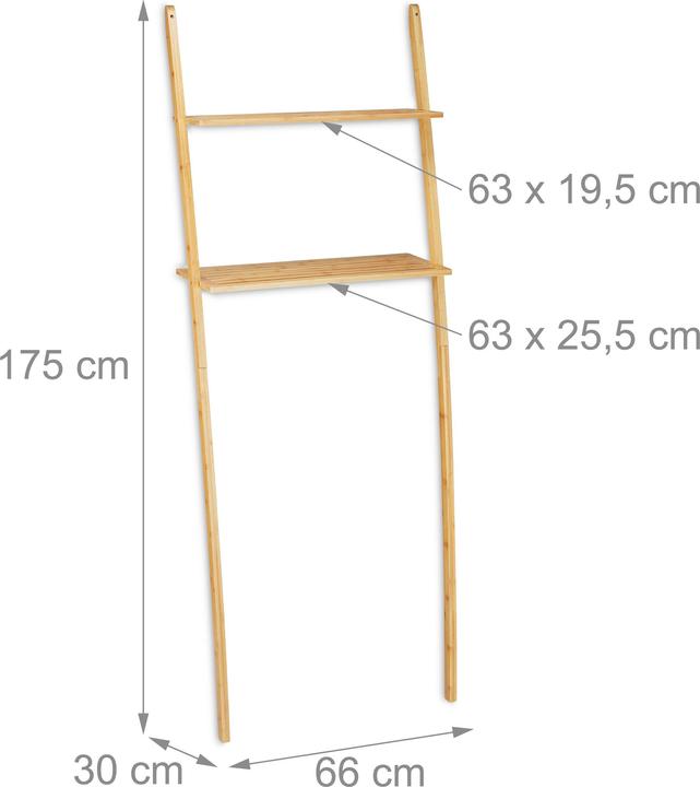 Actual product image Relaxdays Washing machine shelf
