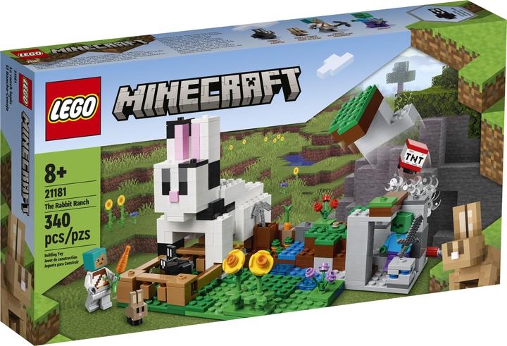 Actual product image LEGO The rabbit ranch (21181, LEGO Minecraft)