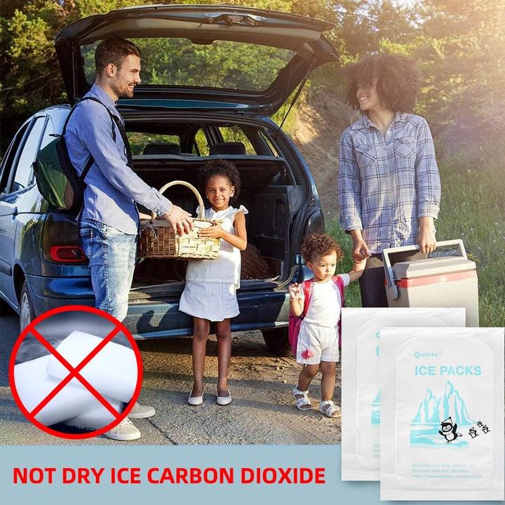 Actual product image World-Bio 50 Stück Eisbeutel, wiederverwendbar