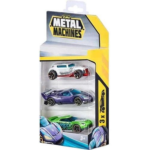 Zuru METAL MACHINES AUTOS 3-pack Serie 2