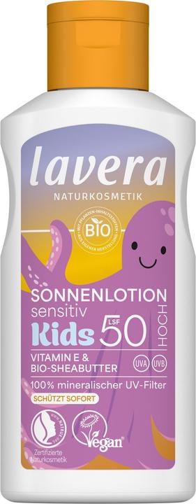 Produktbild Lavera Kids sensitiv (Sonnencreme, SPF 50, 100 ml)