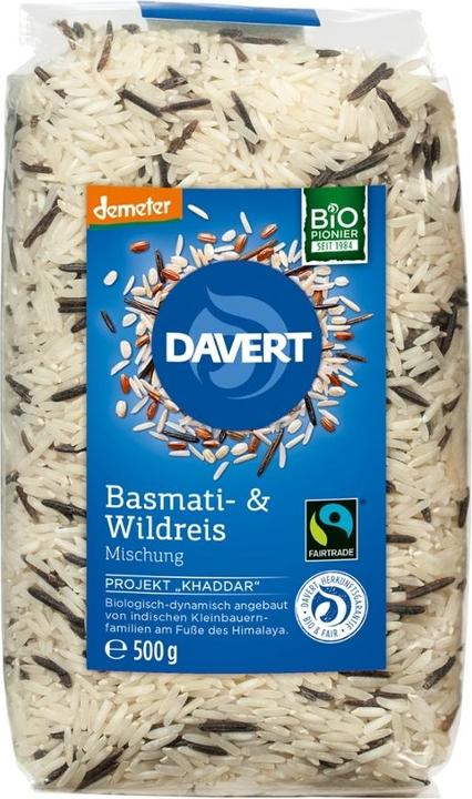 Produktbild Davert Basmati- & Wildreis Mischung Demeter (500 g)