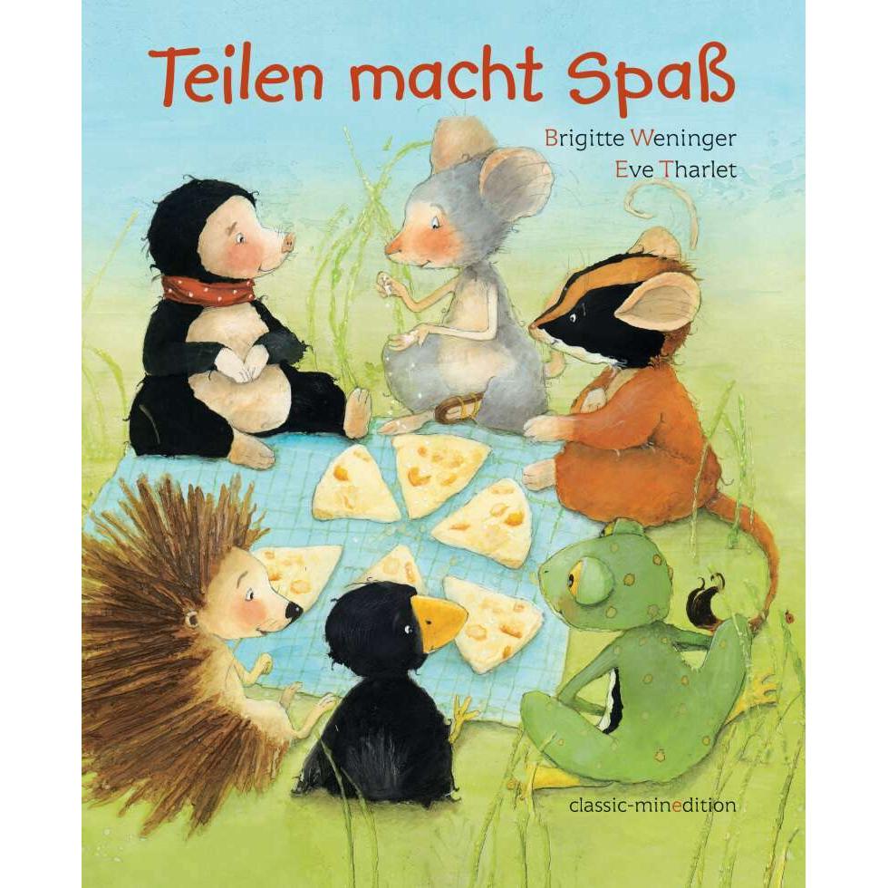Teilen macht Spass, Kinderbücher von Brigitte Weninger