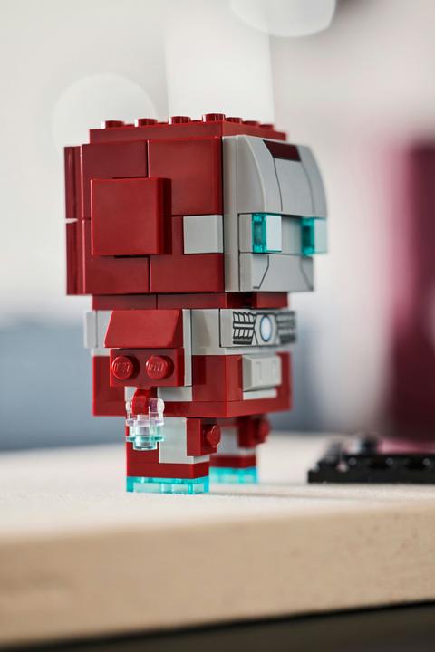 Actual product image LEGO BrickHeadz Marvel Iron Man MK5 (40669, LEGO Brickheadz)