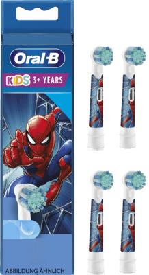Actual product image Braun Oral-B Pro Kids 3+ brushes Assorted Frozen/Spiderman (4x)