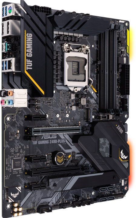 Produktbild ASUS TUF Gaming Z490-PLUS (LGA 1200, Intel Z490, ATX)